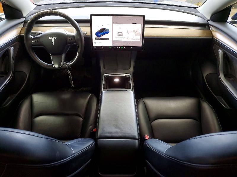 2022 Tesla Model 3 VIN 5YJ3E1EA3NF303840 COPART salvage auction — UNDERCARRIAGE, Il - Salvage Certificate, sold $3,650 on 2026-07-20 (photo 8)