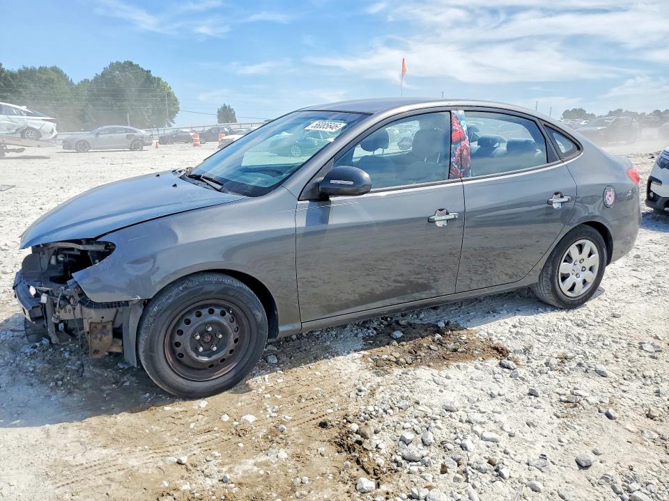 2008 Hyundai Elantra VIN KMHDU46D28U313378 COPART salvage auction — FRONT END, Ga - Cert Of Title-Salvage, sold $400 on 2026-07-08 (photo 1)