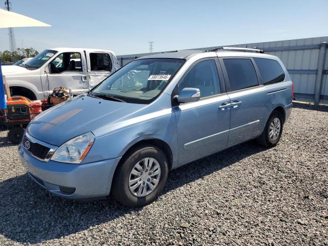 2012 Kia SEDONA VIN KNDMG4C76C6486361 COPART salvage auction — SIDE, Fl - Cert Of Title Slvg Rebuildable, sold $1,550 on 2026-07-31 (photo 1)