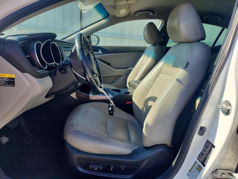 2014 Kia Optima VIN 5XXGN4A70EG322436 COPART salvage auction — FRONT END, Tx - Salvage Vehicle Title, sold $1,850 on 2026-07-31 (photo 7)