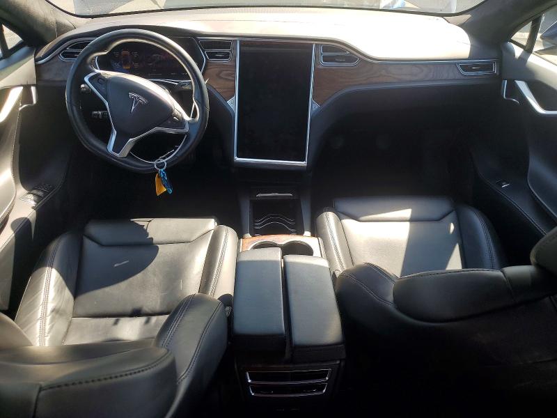 2017 Tesla VIN 5YJSA1E17HF217247 COPART salvage auction — FRONT END, Ca - Salvage Certificate, sold $2,600 on 2026-07-28 (photo 8)