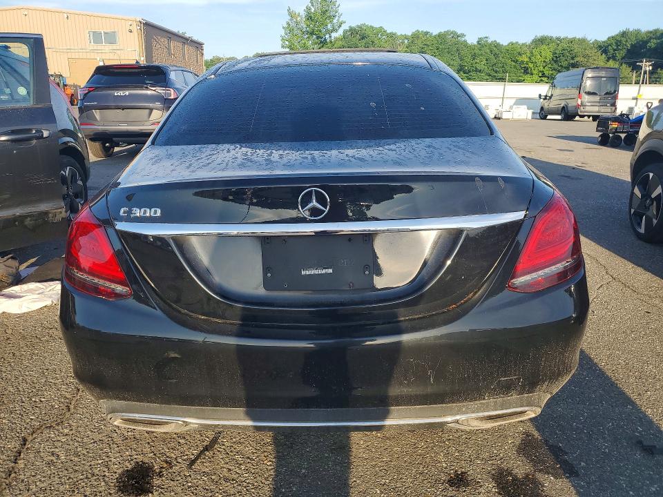 2021 Mercedes-benz C class VIN W1KWF8DB5MR637556 COPART salvage auction — FRONT END, Ny - Certificate Of Title, sold $125 on 2026-07-28 (photo 6)