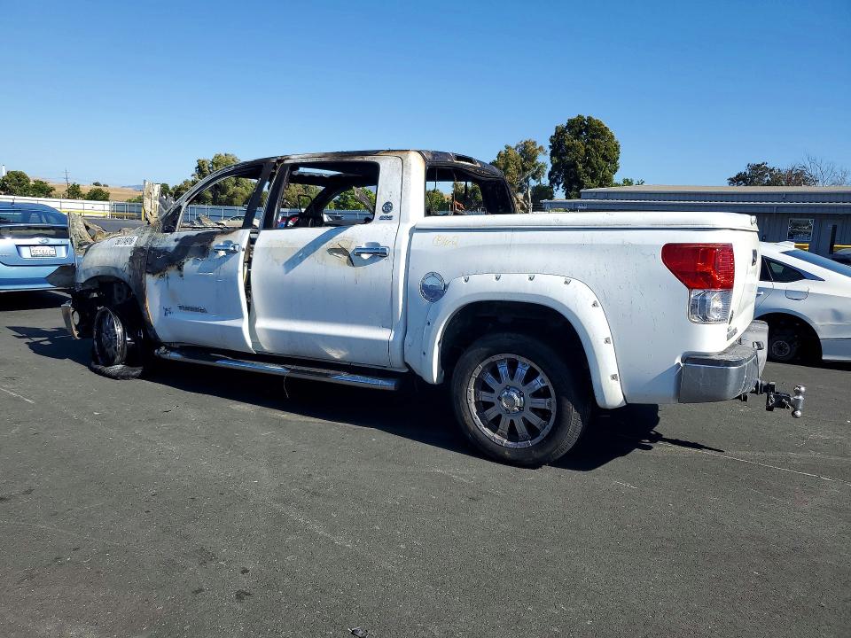 2012 Toyota Tundra VIN 5TFEY5F18CX125948 COPART salvage auction — Burn Interior, CA - NON-REPAIRABLE VEHICLE CERT, sold $475 on 2026-07-20 (photo 2)
