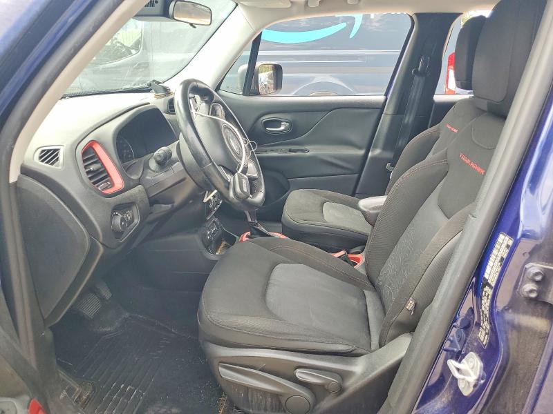 2016 Jeep Renegade VIN ZACCJBCT1GPD13199 COPART salvage auction — FRONT END, Nc - Salvage Certificate Of Title, sold $275 on 2026-07-31 (photo 7)