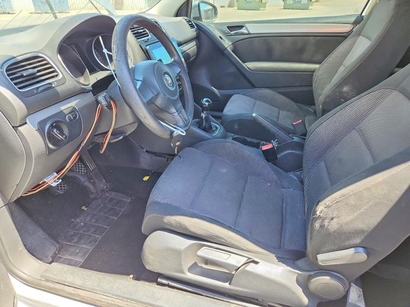 2010 Volkswagen Golf VIN WVWAB7AJ8AW167400 COPART salvage auction — FRONT END, Ca - Salvage Certificate, sold $10 on 2026-08-03 (photo 7)