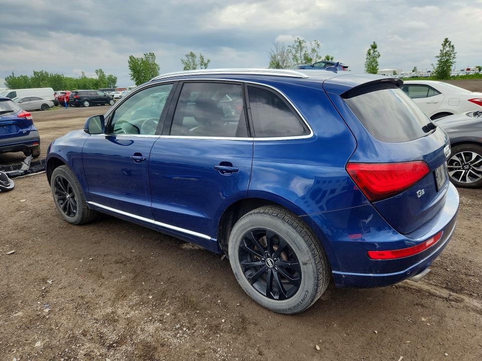 2013 Audi Q5 VIN WA1VFCFP3DA090796 COPART salvage auction — WATER/FLOOD, Qc - Irrecuperable, sold $550 on 2026-07-28 (photo 2)