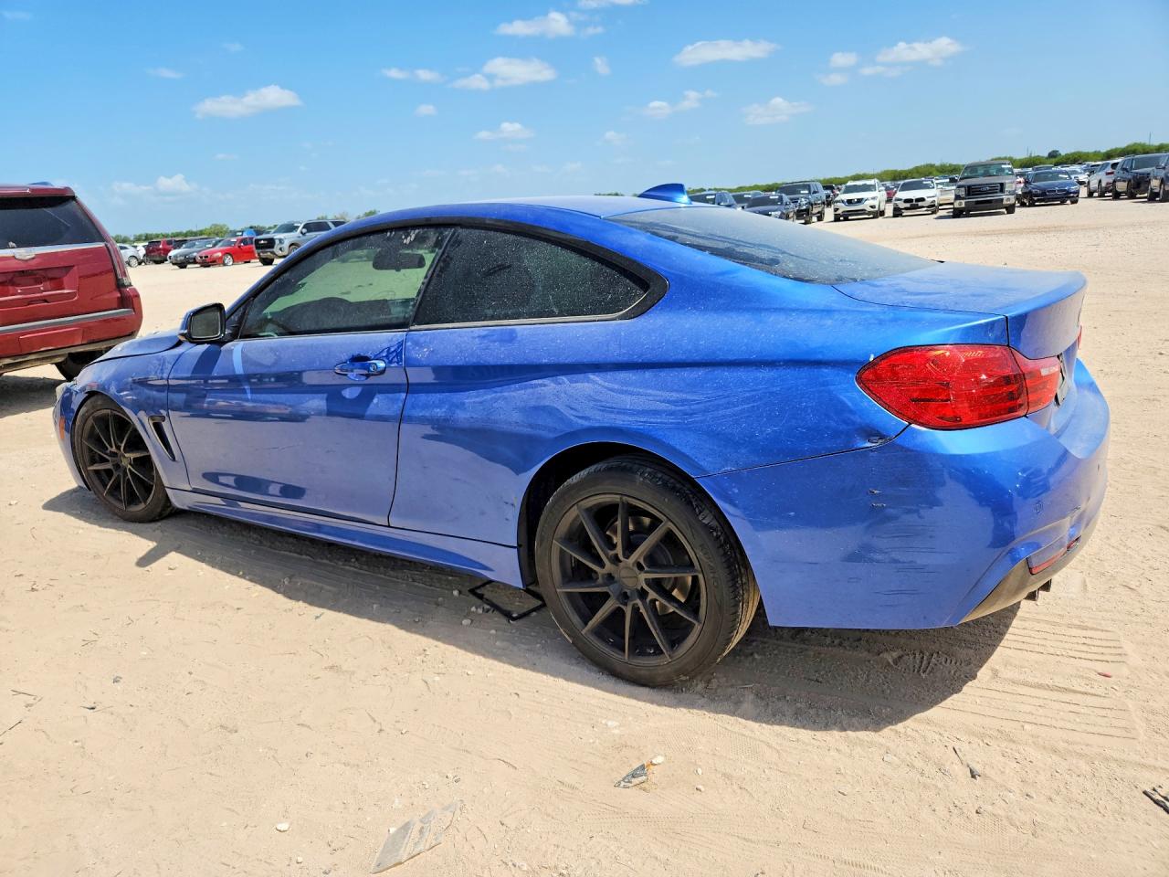 2014 BMW 4 Series VIN WBA3N7C54EK221849 COPART salvage auction — Front End, TX - CERTIFICATE OF TITLE, sold $15 on 2026-07-02 (photo 2)