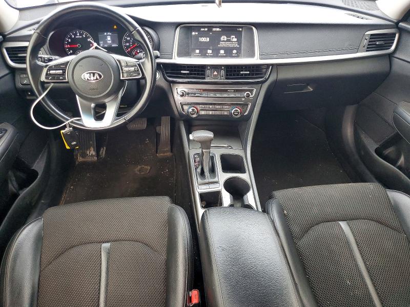 2019 Kia Optima VIN 5XXGT4L33KG306789 COPART salvage auction — REAR END, OH - CERT OF TITLE-SALVAGE, sold $2,150 on 2026-07-31 (photo 8)