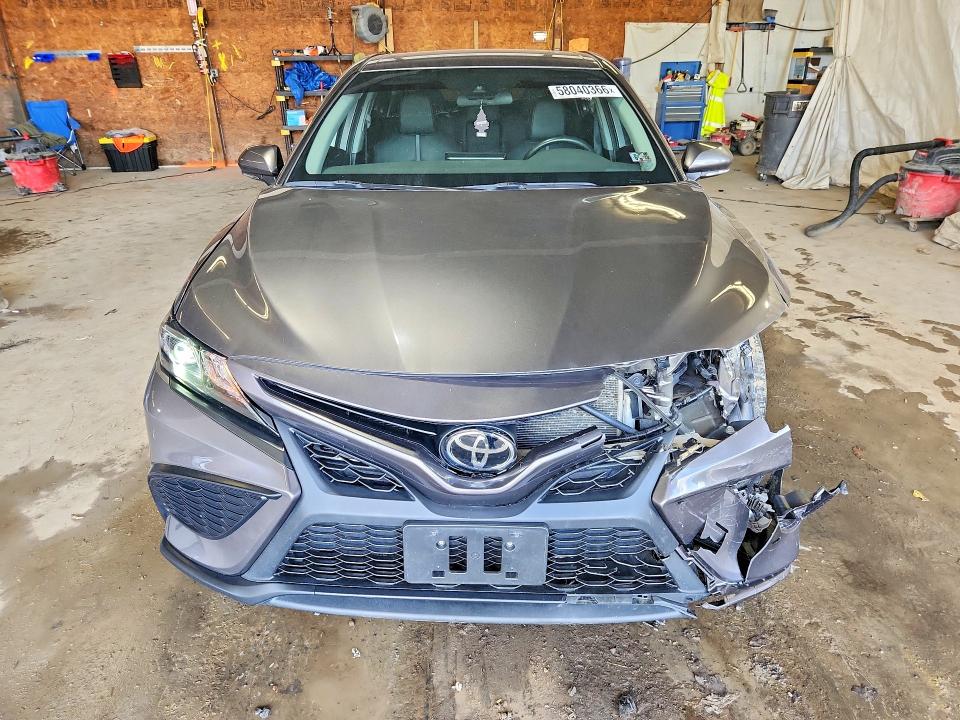 2024 Toyota Camry VIN 4T1G11BK8RU118721 COPART salvage auction — FRONT END, Pa - Certificate Of Salvage, sold $7,200 on 2026-07-02 (photo 5)