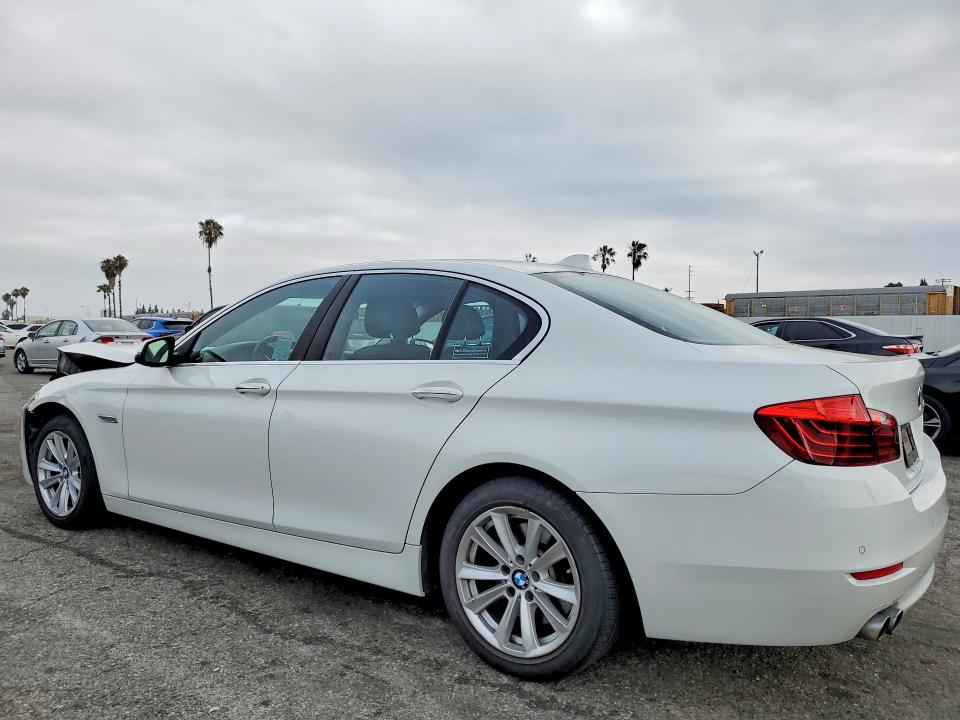 2015 BMW 5er VIN WBA5A5C5XFD521457 COPART salvage auction — FRONT END, Ca - Salvage Certificate, sold $2,550 on 2026-07-02 (photo 2)