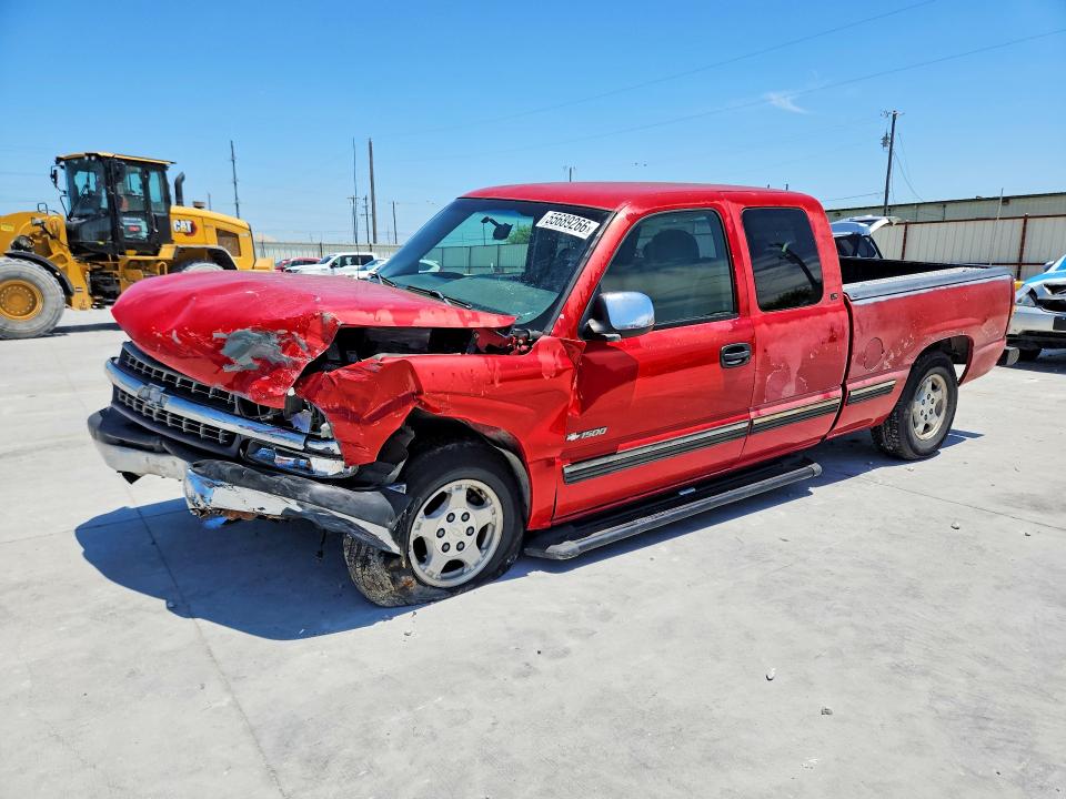 1999 Chevrolet Silverado VIN 2GCEC19T4X1230655 COPART salvage auction — FRONT END, Tx - Salvage Vehicle Title, sold $550 on 2026-07-09 (photo 1)