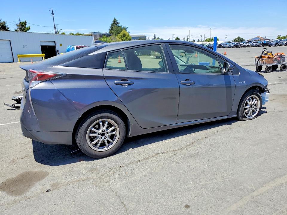 2017 Toyota Prius VIN JTDKBRFU3H3040794 COPART salvage auction — FRONT END, Ca - Salvage Certificate, sold $4,050 on 2026-07-10 (photo 3)