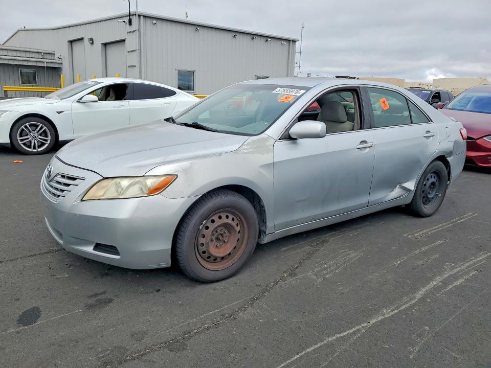 2007 Toyota Camry VIN JTNBE46K373048414 COPART salvage auction — FRONT END, CA - SALVAGE CERTIFICATE, sold $675 on 2026-07-20 (photo 1)
