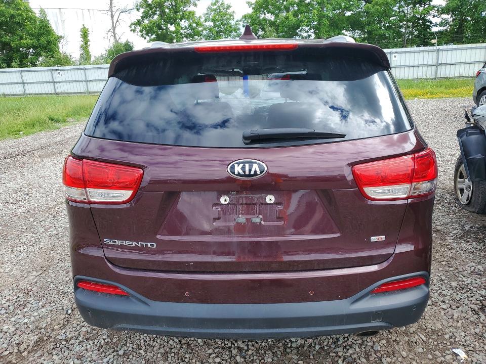 2017 Kia Sorento VIN 5XYPGDA32HG250677 COPART salvage auction — ROLLOVER, NY - MV907A-PARTS ONLY, sold $1,050 on 2026-07-27 (photo 6)