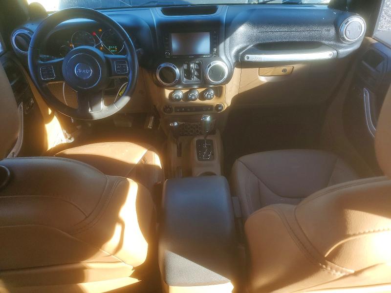 2014 Jeep Wrangler unlimited VIN 1C4BJWEG0EL135452 COPART salvage auction — ALL OVER, Tn - Salvage Certificate (P), sold $4,100 on 2026-07-02 (photo 8)