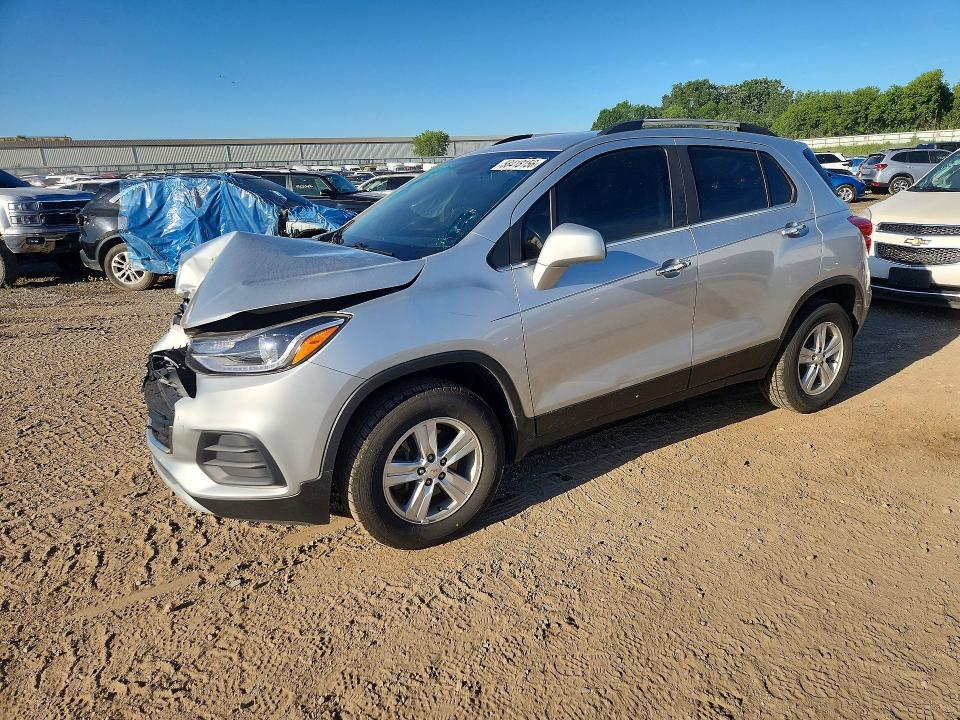 2017 Chevrolet Trax VIN KL7CJPSB0HB157168 COPART salvage auction — FRONT END, Mi - Certificate Of Title, sold $1,000 on 2026-07-08 (photo 1)