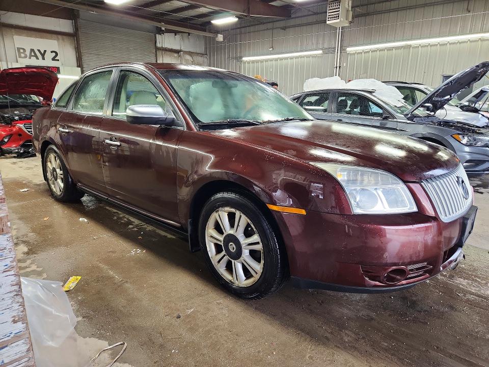 2009 Mercury Sable VIN 1MEHM42W89G626706 COPART salvage auction — REAR END, IL - SALVAGE CERTIFICATE, sold $250 on 2026-07-21 (photo 4)