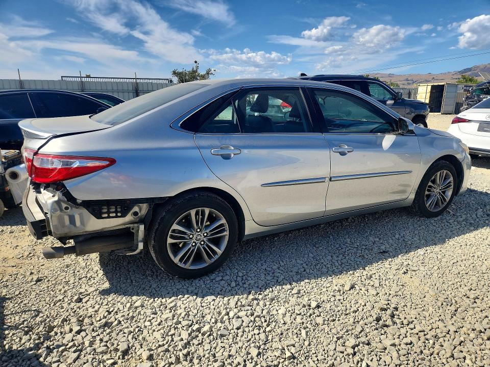 2015 Toyota Camry VIN 4T1BF1FK0FU111019 COPART salvage auction — REAR END, Ca - Salvage Certificate, sold $1,700 on 2026-07-09 (photo 3)