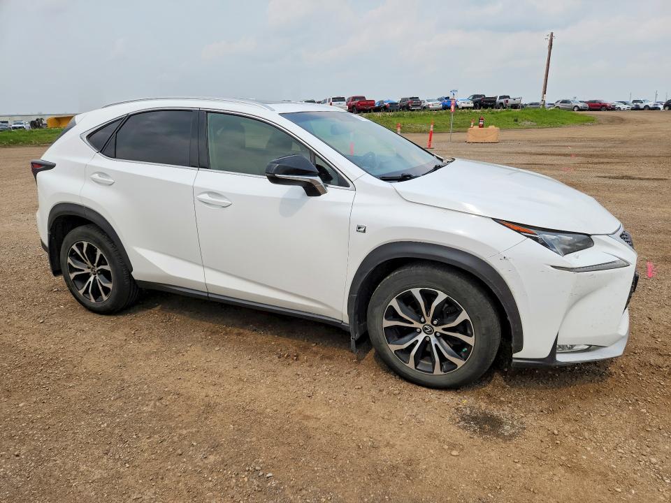 2016 Lexus Nx VIN JTJBARBZ2G2067930 COPART salvage auction — FRONT END, Ab - Bos - Salvage, sold $3,100 on 2026-07-28 (photo 4)