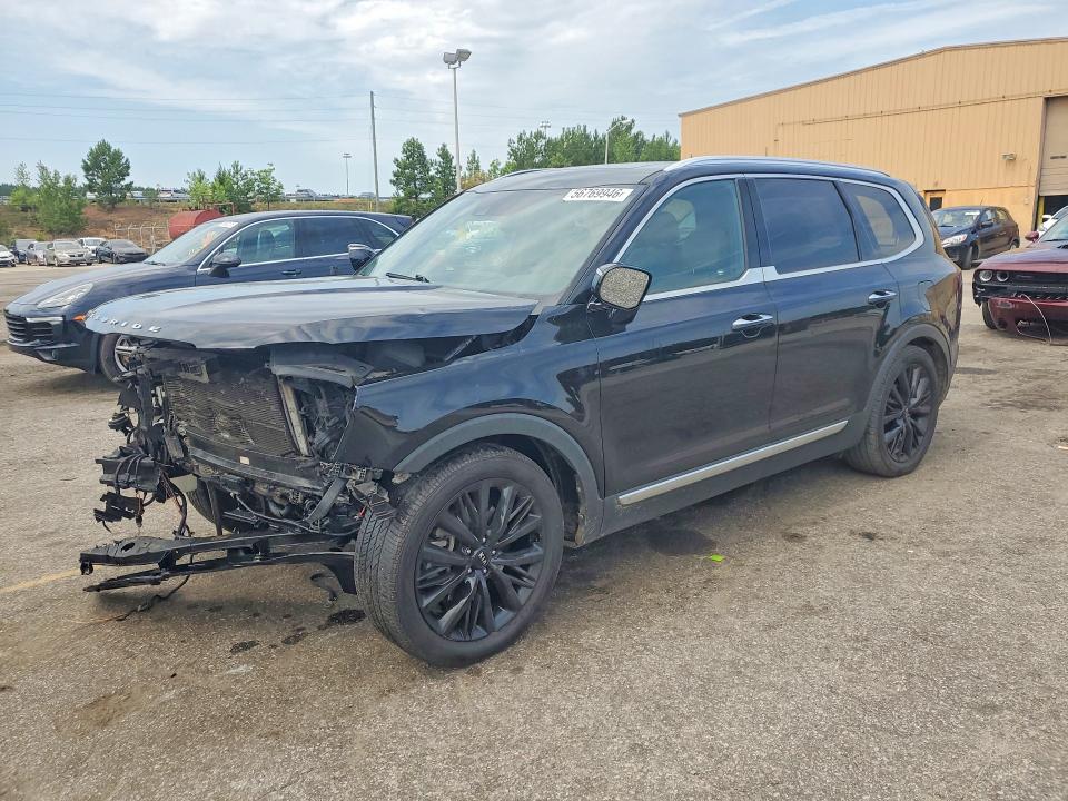 2020 Kia Telluride VIN 5XYP54HC7LG048082 COPART salvage auction — FRONT END, Sc - Cert Of Title-Salvage, sold $2,200 on 2026-07-17 (photo 1)