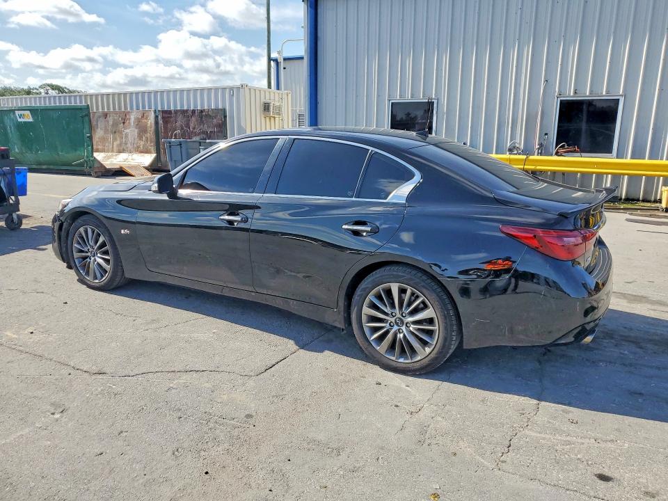 2018 Infiniti Q50 VIN JN1EV7AR4JM440619 COPART salvage auction — FRONT END, Fl - Cert Of Title Slvg Rebuildable, sold $15 on 2026-07-30 (photo 2)