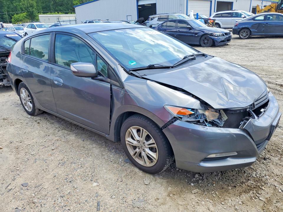 2010 Honda Insight VIN JHMZE2H73AS016400 COPART salvage auction — FRONT END, VA - CERTIFICATE OF TITLE, sold $125 on 2026-07-14 (photo 4)