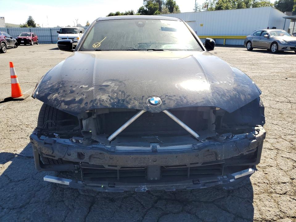 2020 BMW 3er VIN 3MW5R7J00L8B22173 COPART salvage auction — FRONT END, Ca - Salvage Certificate, sold $6,400 on 2026-07-10 (photo 5)
