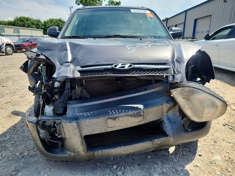 2008 Hyundai Tucson VIN KM8JN72D98U768963 COPART salvage auction — FRONT END, Va - Certificate Of Title, sold $400 on 2026-07-07 (photo 5)