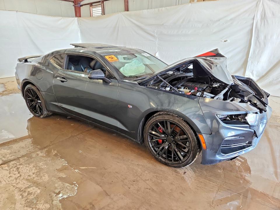 2021 Chevrolet Camaro VIN 1G1FH1R70M0120078 COPART salvage auction — FRONT END, TX - CERT OF TITLE-REBUILT SALVAGE, sold $2,550 on 2026-07-09 (photo 4)