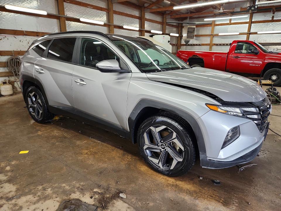 2022 Hyundai Tucson VIN KM8JFCA12NU056397 COPART salvage auction — FRONT END, Il - Salvage Certificate, sold $8,400 on 2026-07-20 (photo 4)