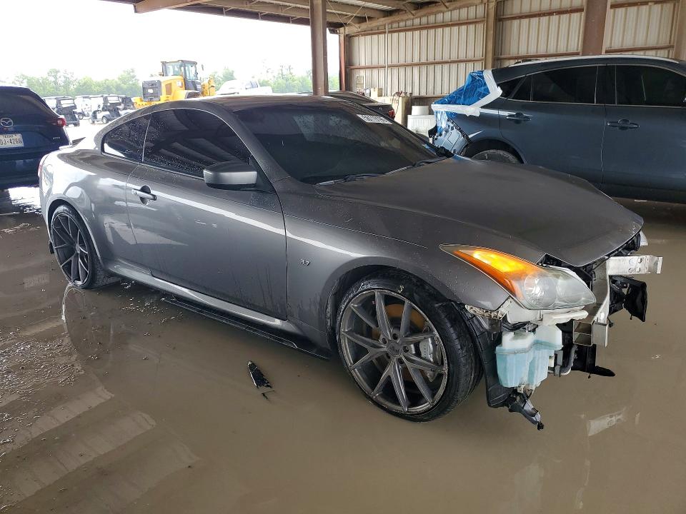 2014 Infiniti Q60 VIN JN1CV6EK9EM113847 COPART salvage auction — FRONT END, Tx - Salvage Vehicle Title, sold $1,850 on 2026-07-04 (photo 4)