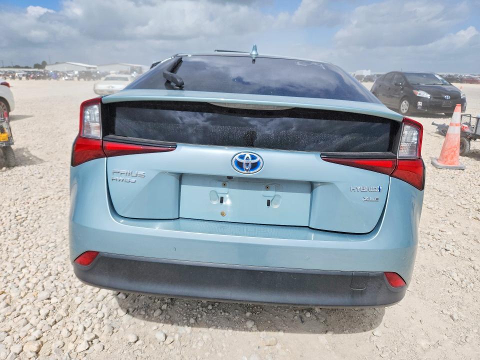 2020 Toyota VIN JTDL9RFU0L3019393 COPART salvage auction — SIDE, TX - SALVAGE VEHICLE TITLE, sold $1,350 on 2026-07-23 (photo 6)