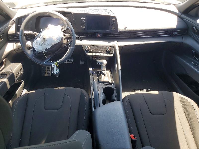 2025 Hyundai Elantra VIN KMHLM4DG2SU040555 COPART salvage auction — FRONT END, Ca - Salvage Certificate, sold $4,750 on 2026-07-13 (photo 8)