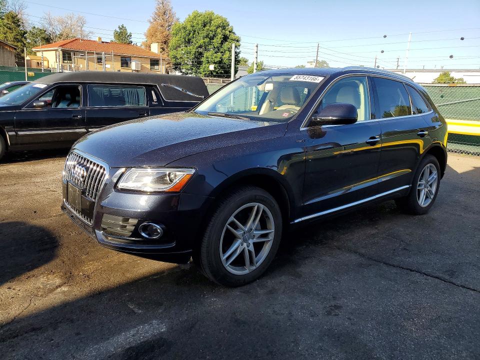 2015 Audi Q5 VIN WA1LFAFP2FA072157 COPART salvage auction — SIDE, CO - PUBLIC - SALVAGE TITLE, sold $2,950 on 2026-07-28 (photo 1)