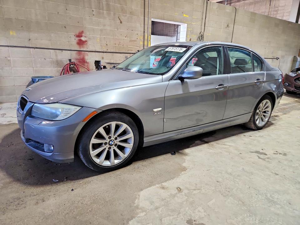 2009 BMW 3 series VIN WBAPK73509A450745 COPART salvage auction — MECHANICAL, Mn - Certificate Of Title, sold $925 on 2026-07-21 (photo 1)