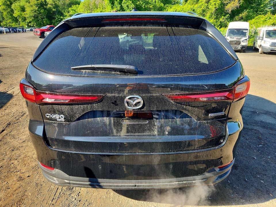 2025 Mazda Cx-90 VIN JM3KKCHD9S1231351 COPART salvage auction — SIDE, Fl - Cert Of Title Slvg Rebuildable, sold $6,600 on 2026-07-22 (photo 6)