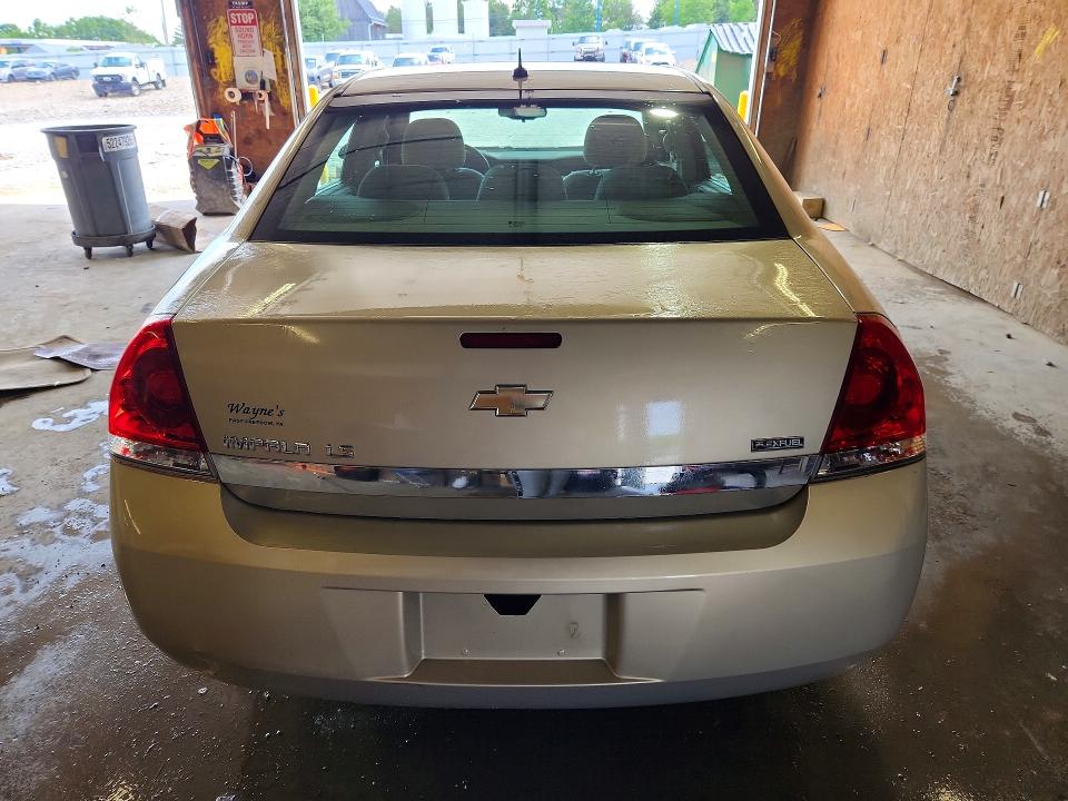 2008 Chevrolet Impala VIN 2G1WB58K881277897 COPART salvage auction — REAR END, Pa - Certificate Of Salvage, sold $375 on 2026-07-09 (photo 6)