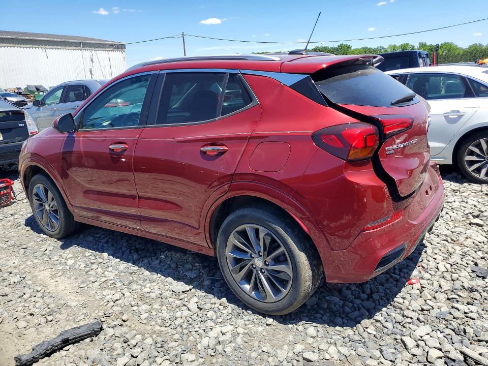 2022 Buick Encore VIN KL4MMCSL3NB026371 COPART salvage auction — REAR END, Nj - Cert Of Title-Salvage, sold $2,650 on 2026-07-20 (photo 2)