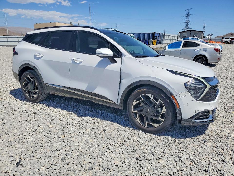 2025 Kia Sportage VIN 5XYK53DF0SG288660 COPART salvage auction — FRONT END, Nv - Salvage Title, sold $11,100 on 2026-07-29 (photo 4)