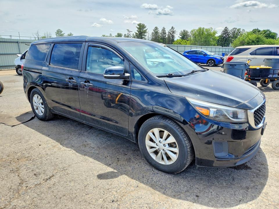 2016 Kia SEDONA VIN KNDMB5C10G6111202 COPART salvage auction — NORMAL WEAR, Wv - Certificate Of Title, sold $3,000 on 2026-07-10 (photo 4)