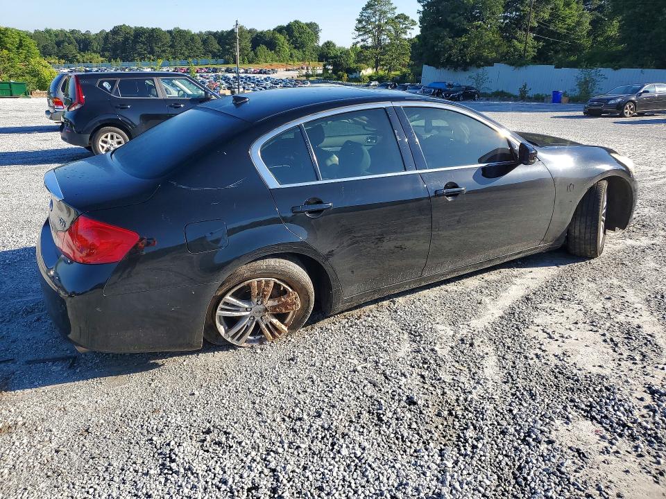 2013 Infiniti G VIN JN1CV6AR5DM754883 COPART salvage auction — MECHANICAL, Ga - Cert Of Title-Salvage, sold $575 on 2026-07-13 (photo 3)