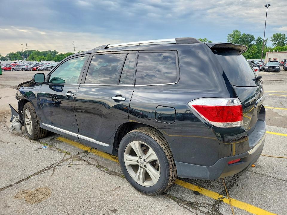 2011 Toyota Highlander VIN 5TDDK3EH7BS077041 COPART salvage auction — FRONT END, In - Cert Of Title-Salvage Title, sold $3,250 on 2026-07-06 (photo 2)