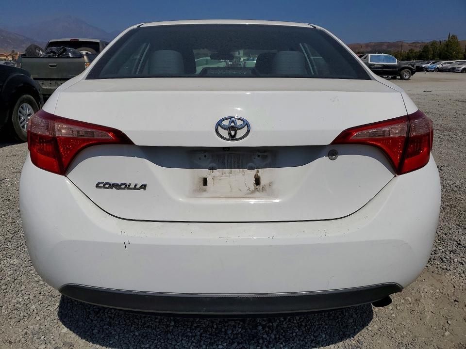 2017 Toyota VIN 5YFBURHE0HP724550 COPART salvage auction — FRONT END, Ca - Salvage Certificate, sold $3,200 on 2026-07-22 (photo 6)