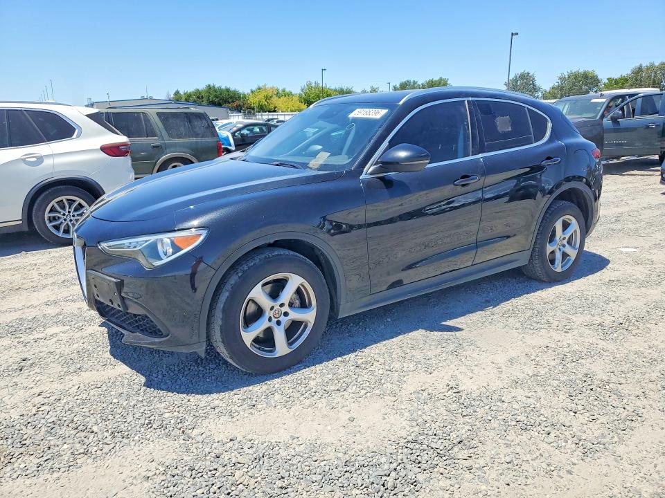 2018 Alfa romeo Stelvio VIN ZASFAKAN8J7C24310 COPART salvage auction — REAR END, Fl - Dis/Dlr/Exp Only Clean Title, sold $1,750 on 2026-07-28 (photo 1)