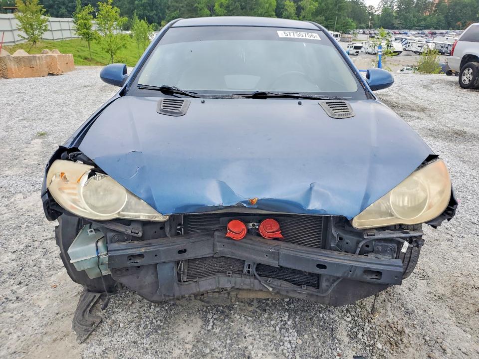 2008 Hyundai Elantra VIN KMHDU46D18U482744 COPART salvage auction — FRONT END, GA - CERT OF TITLE-SALVAGE, sold $325 on 2026-07-27 (photo 5)