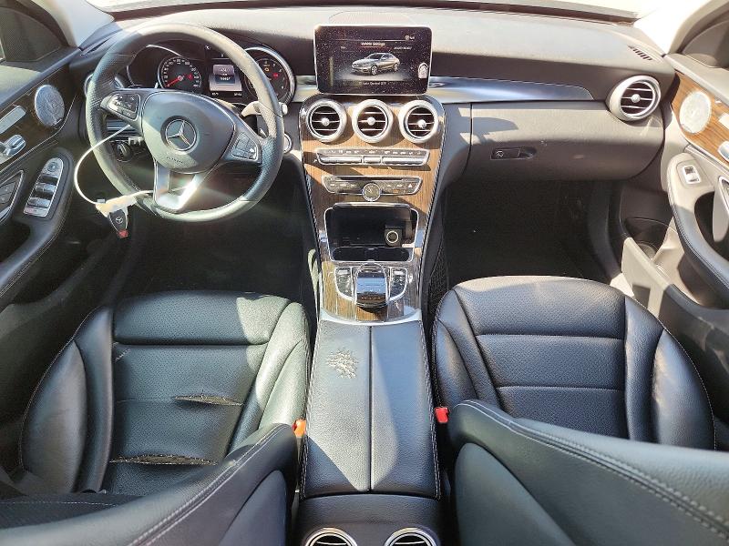 2015 Mercedes-benz C-klasse VIN 55SWF4JB4FU057066 COPART salvage auction — UNDERCARRIAGE, Tx - Salvage Vehicle Title, sold $2,250 on 2026-07-02 (photo 8)