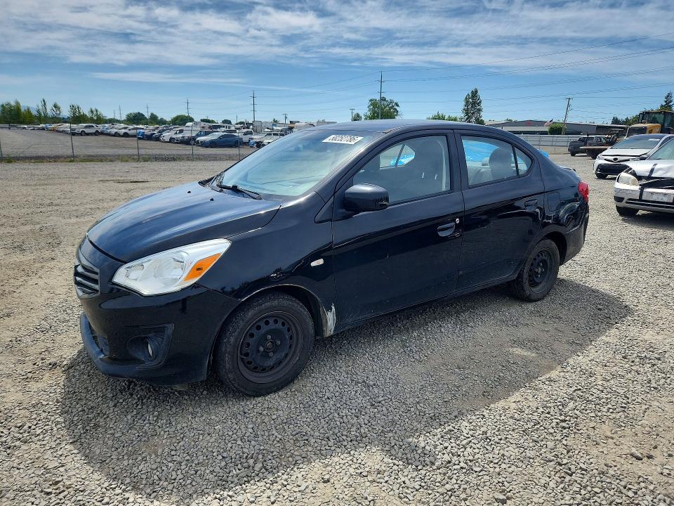 2017 Mitsubishi VIN ML32F3FJ7HHF14584 COPART salvage auction — REAR END, Or - Salvage Title Certificate, sold $200 on 2026-07-28 (photo 1)