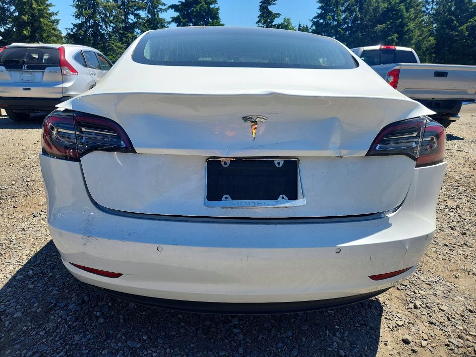 2018 Tesla VIN 5YJ3E1EA5JF162408 COPART salvage auction — REAR END, Wa - Bill Of Sale, sold $500 on 2026-07-10 (photo 6)