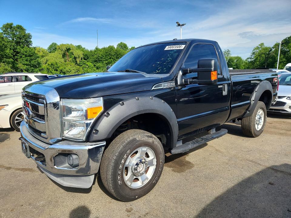 2015 Ford F-250 super duty VIN 1FTBF2B63FEB34405 COPART salvage auction — MINOR DENT/SCRATCHES, Ct - Certificate Of Title (P), sold $9,600 on 2026-07-27 (photo 1)
