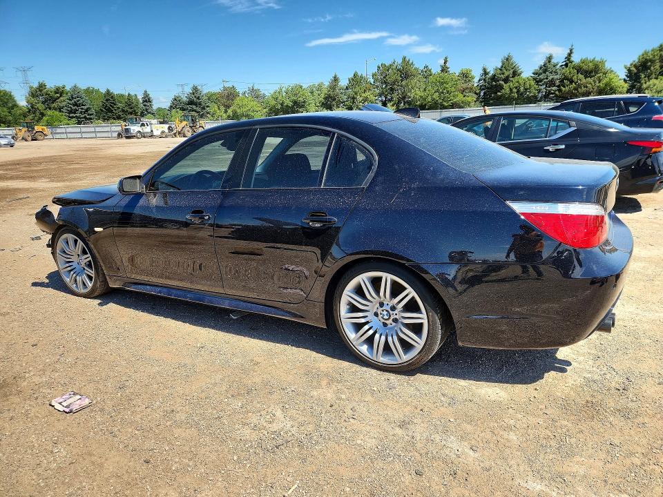 2008 BMW 5 series VIN WBANW53518CT51788 COPART salvage auction — FRONT END, IL - SALVAGE CERTIFICATE, sold $250 on 2026-07-21 (photo 2)